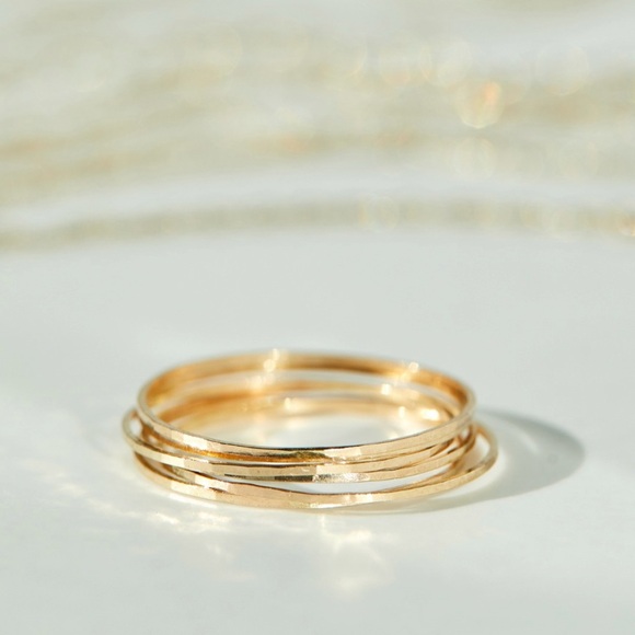 Catbird 14k Threadbare Ring - Picture 4 of 5